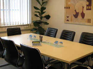 Besprechungsraum in der Anwaltskanzlei-Sperling