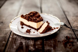 Ein Stück Kuchen der Bäckerei Bärenhecke