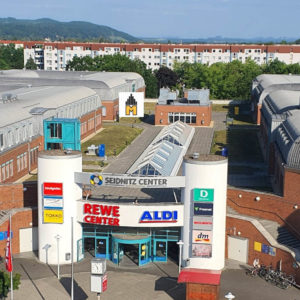 Außenansicht vom Seinditz Center Dresden